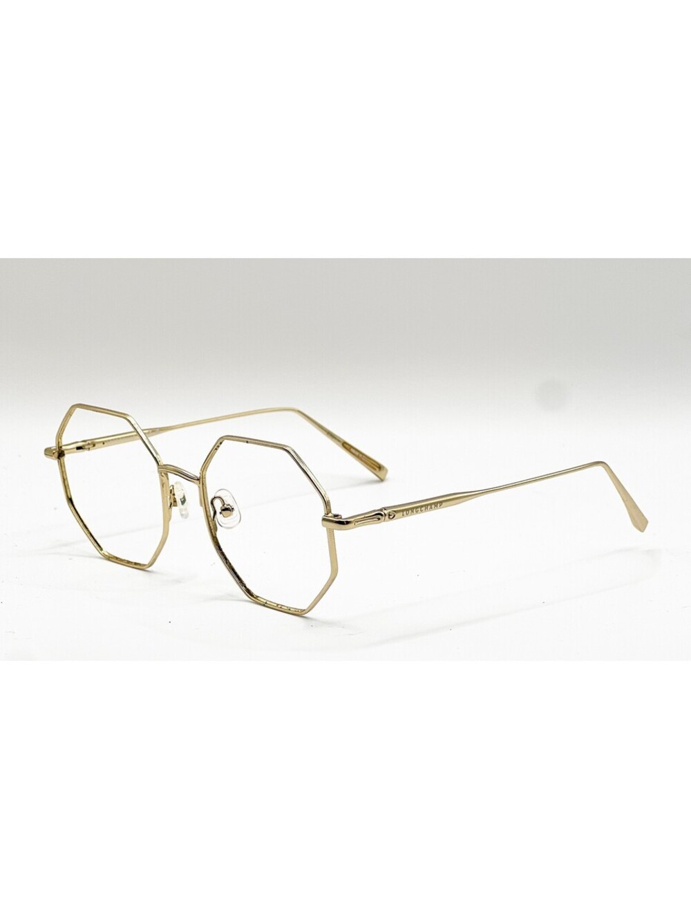 Longchamp Lo2113 713 Deep Gold Rectangle Authentic Eyeglass Frames 52-20